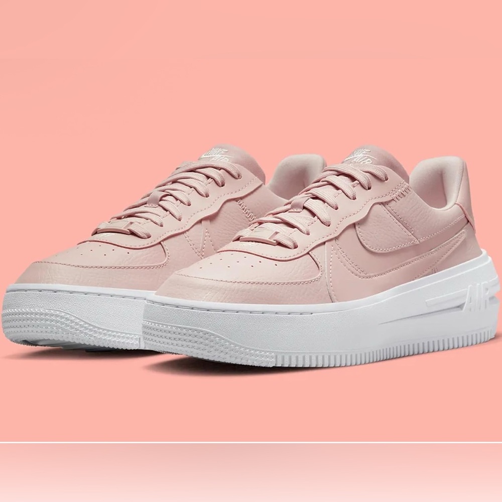 Nike Air Force 1 PLT.AF.ORM "Pink Oxford" 12W/10.5M